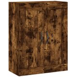  Visoka komoda dimljeni hrast 69,5x34x180 cm konstruiranog drva | shoptok.hr
