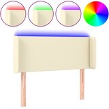  LED uzglavlje krem 103x16x78/88 cm od od umjetne kože | shoptok.hr