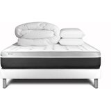 VITALIT Celoten paket za posteljo - Vzmetnica 140x200 cm + Vzmetni boksi z letvami (komplet) + 2 vzglavnika + Prevleka - Vital Soft, (21613311) | Shoptok.si