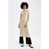 Defacto Regular Fit Half Turtleneck Long Sleeve Trico Dress | shoptok.hr