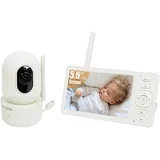 electronic baby monitor with 5.5 LCD WiFi monitor