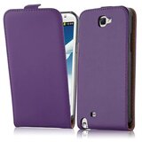 Cadorabo Ohišje, združljivo z Samsung Galaxy NOTE 2 v lilac violetna - Zaščitni ovitek v obliki flipa iz gladkega umetnega usnja, (20559084) | Shoptok.si