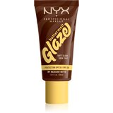 NYX Professional Makeup Buttermelt Glaze Soft Glow Skin Tint SPF30 puder za vse tipe kože 30 ml odtenek 09 Hazelnut Butta | Shoptok.si