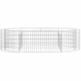  Gabionska povišena gredica od pocinčanog željeza 200x100x50 cm | Eponuda.com