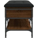  Klupa za cipele boja hrasta 82x42x45 cm od konstruiranog drva | shoptok.hr