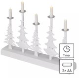 Emos LED božićni svećnjak LED/2xAA bela | Eponuda.com