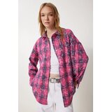  ženska košulja To00155, Tamno roze-Pink Cene