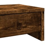  Stalak za monitor s ladicama boja hrasta 100x27x15 cm drveni | Eponuda.ba