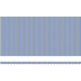  Skrovita tenda Plava i bijela 600 × 300 cm Poliester i aluminij | shoptok.hr