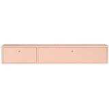Hammel Furniture Svetlo rožnata TV omarica 136x22x32,5 cm Mistral – Cene