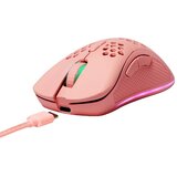 DELTACO GAMING Mi&amp;scaron; Wireless ultralahki 70g teža, RGB, SPCP6651, 400-4800 DPI, 1000 Hz, ROZA Slike