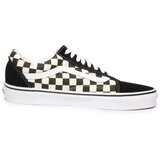 Vans Black-and-White Women Patterned Leather Sneakers UA Old Skool Platfor - Women | Eponuda.com