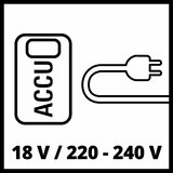 Einhell akumulatorski hibridni kompresor pressito power x-change te-ac 18/11 liac - solo | Eponuda.com