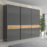 Jela omara z drsnimi vrati Kalla Onyx 280 cm Cene