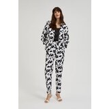 Marisse Women's Trousers L-Sp-4312 Black_White | ePonuda.com