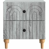  Noćni ormar Siva sonoma 43 x 34,5 x 48 cm Konstruirano drvo | shoptok.hr