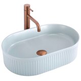 REA Bath Nadgradni umivaonik Rea Vanda Baby Blue Matt | shoptok.hr
