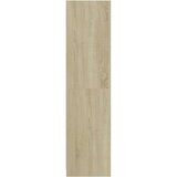 vidaXL Garderobna omara s predali sonoma hrast 50x50x200 cm iverna pl., (20621430) | Shoptok.si