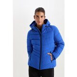 Defacto Fit Water Repellent Puffer Jacket Hooded Zippered Pocket Waterproof | Shoptok.si