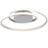 Trio Leuchten Okrugla stropna LED svjetiljka (22 W, Ø x V: 390 mm x 7 cm, Titan, Topla bijela) Cijene