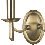  Där Lighting AMB0975 - Zidno svetlo AMBASSADOR 2xE14/40W/230V mesing | Eponuda.com