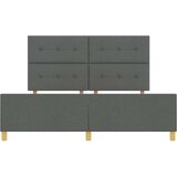 Postelja Temno Siva 180x200 cm Tkanina, (22049055) | Shoptok.si