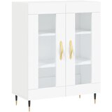 Maison Chic Komoda - Predalnik bela 69,5x34x90 cm inženirski les, (21716139) Cene