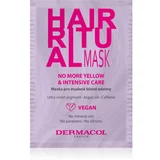 Dermacol hair ritual no more yellow mask maska za hladne blond odtenke 15 ml