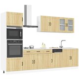 VidaXL 7-dijelni set kuhinjskih ormarića Kalmar konstruiranog drva VidaXL 7-dijelni set kuhinjskih ormarića Kalmar konstruiranog drva Slike