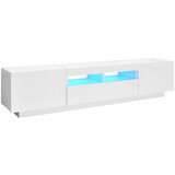 Furnova TV omarica z LED lučkami bela 180x35x40 cm, (21922882) | Shoptok.si