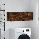 vidaXL Zidni ormarić dimljeni hrast 100x36 5x35 cm konstruirano drvo | shoptok.hr