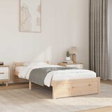 vidaXL Okvir za krevet od masivnog drva 100 x 200 cm Cijene
