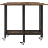  Sklopivi blagovaonski stol s kotačićima 130 x 80 x 76,5 cm | Eponuda.com