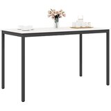  Stol za bar Bijelo 180 x 90 x 105 cm Čvrsto borovo drvo | Shoptok.si