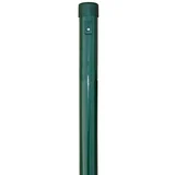 Ograjni steber (Višina: 200 cm, Premer: 34 mm, Zelena, Jeklo)