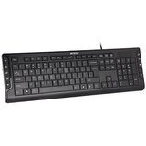 A4Tech KD-600 X-SLIM USB US crna tastatura cene