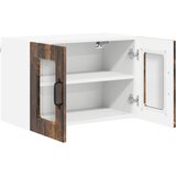  Zidni stakleni ormarić PORTO Dimljeni hrast 60 x 31 x 40 cm | Eponuda.com