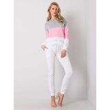 RUE PARIS Set-RV-KMPL-5971.05-grey-pink | Shoptok.si