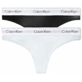 Calvin Klein Jeans ženske tange dvopak crne i svijetloplave Cijene