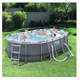 Bestway Steel Pro Max 427x250x100 cm porodični ovalni bazen | Eponuda.com