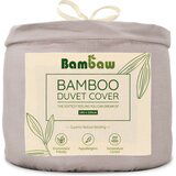 Bambaw Prevleka za odejo iz bambusa 155 x 220 cm - Grey | Shoptok.si