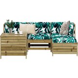  5-dijelni set vrtnih sofa od impregnirane borovine | shoptok.hr