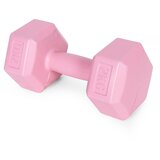  Set &amp;scaron;esterokutnih bučica 2x2 kg, utezi za vježbanje, opterećenje za fitness, roza, ModernHome Slike