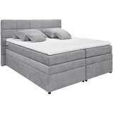 MID.YOU POSTELJA BOXSPRING 180 cm x 200 cm , svetlo siva | Shoptok.si