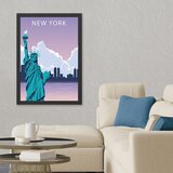Wallity Uokvirena slika New York 2, 35x45 cm | Eponuda.ba