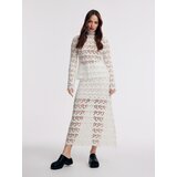 Reserved krilo s cvetličnim vzorcem - bela | Shoptok.si