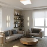  plafonsko svetlo natural square 4xE27/15W/230V 48x48 cm bor/bela | Eponuda.com