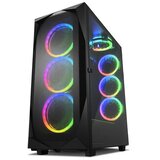 Sharkoon Kućište gaming, REV300, RGB, E-ATX, ventilator 3x140mm, 4×120 mm | Eponuda.ba