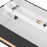  stropno svetlo sirja square stripe 2xE27/15W/230V crna/zlatna | Eponuda.com