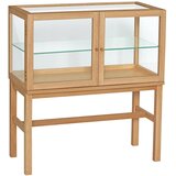Hübsch Vitrina v hrastovem dekorju 80x88x42 cm Poetic – | Shoptok.si